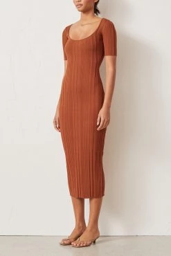 Bec And Bridge Toulouse Knit Midi Dress