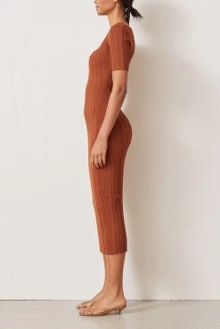Bec And Bridge Toulouse Knit Midi Dress