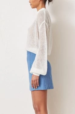 Bec And Bridge Albi Knit Jumper Ivory 10 Bec And Bridge Albi Knit Jumper Ivory
