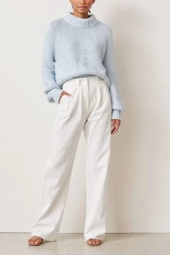 Bec And Bridge Elsa Knit Jumper Sky Blue