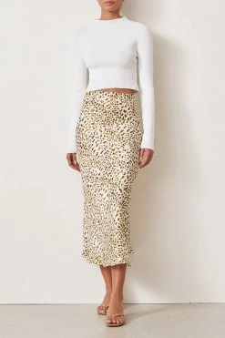 Bec And Bridge Astrid Knit Skivvy Ivory