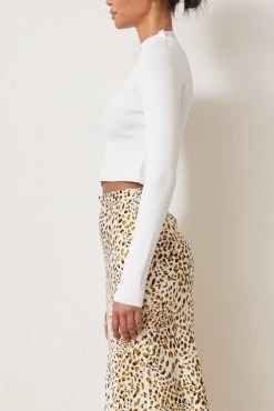 Bec And Bridge Astrid Knit Skivvy Ivory