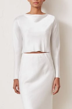 Bec And Bridge Classic Silk LS Top