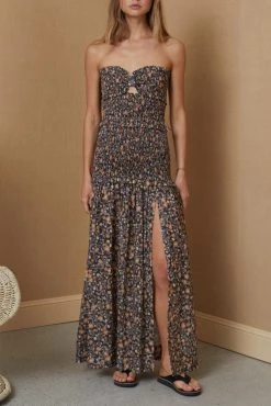 Bec And Bridge Janice Cotton Maxi Dress