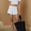 Bec And Bridge Fifi Knit Shorts Ecru 1 Bec And Bridge Fifi Knit Shorts Ecru