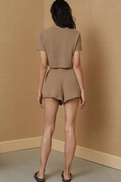 Bec And Bridge Fifi Knit Shorts Taupe 8 Bec And Bridge Fifi Knit Shorts Taupe
