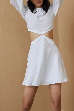 Bec And Bridge Madeleine Mini Dress Ivory 9 Bec And Bridge Madeleine Mini Dress Ivory