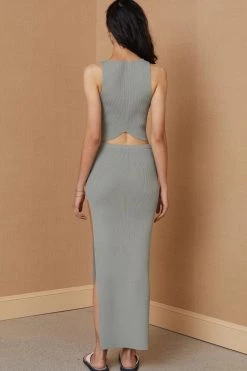 Bec And Bridge Versailles Knit Top Sage