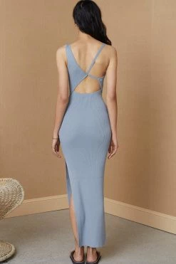 Bec And Bridge Harper Knit Asym Dress Storm 7 Bec And Bridge Harper Knit Asym Dress Storm