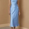 Bec And Bridge Raquel Midi Dress Baby Blue