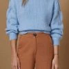 Bec And Bridge Celeste Knit Jumper Sky Blue