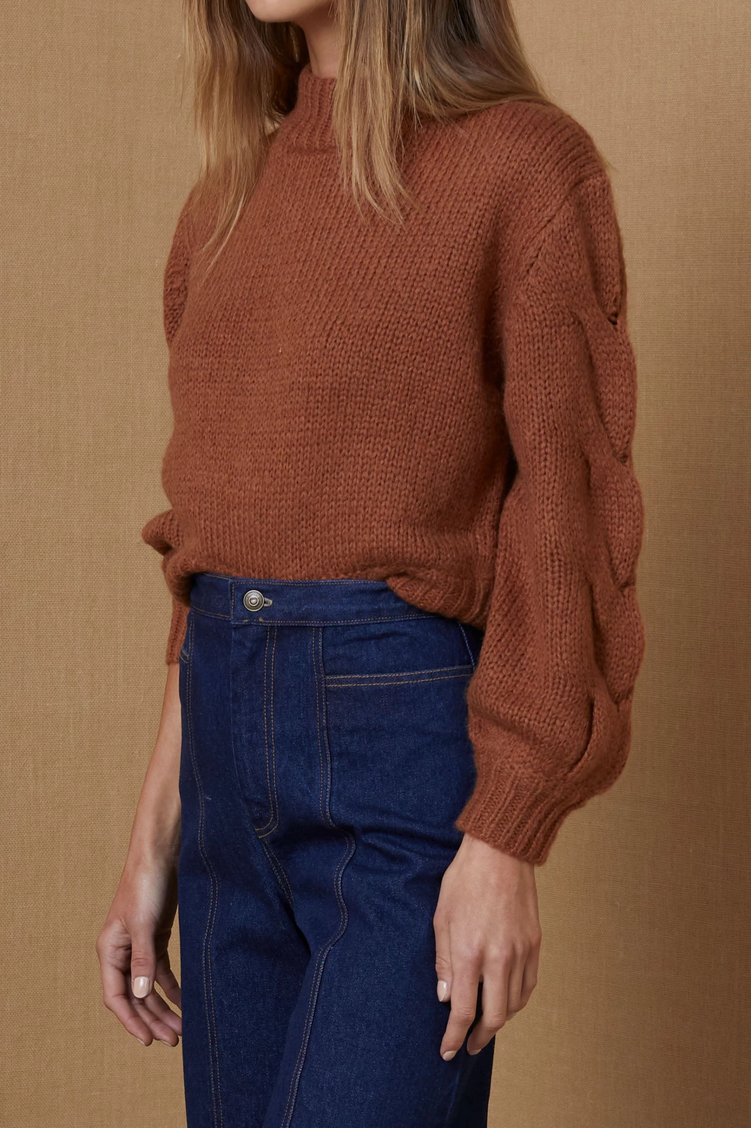 Bec And Bridge Celeste Knit Jumper Clay 7 Bec And Bridge Celeste Knit Jumper Clay