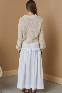 Bec And Bridge Elsa Knit Jumper Pumice