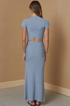 Bec And Bridge Harper Knit Midi Skirt Storm 7 Bec And Bridge Harper Knit Midi Skirt Storm