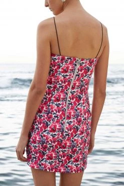 By Johnny Floral Mini Shift Dress