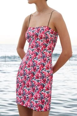 By Johnny Floral Mini Shift Dress