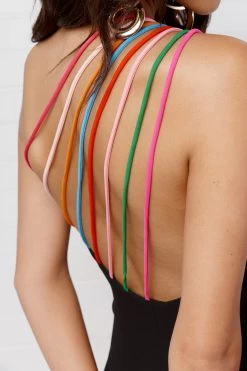 By Johnny Spectrum Slice Asymmetric Mini Dress 14 By Johnny Spectrum Slice Asymmetric Mini Dress