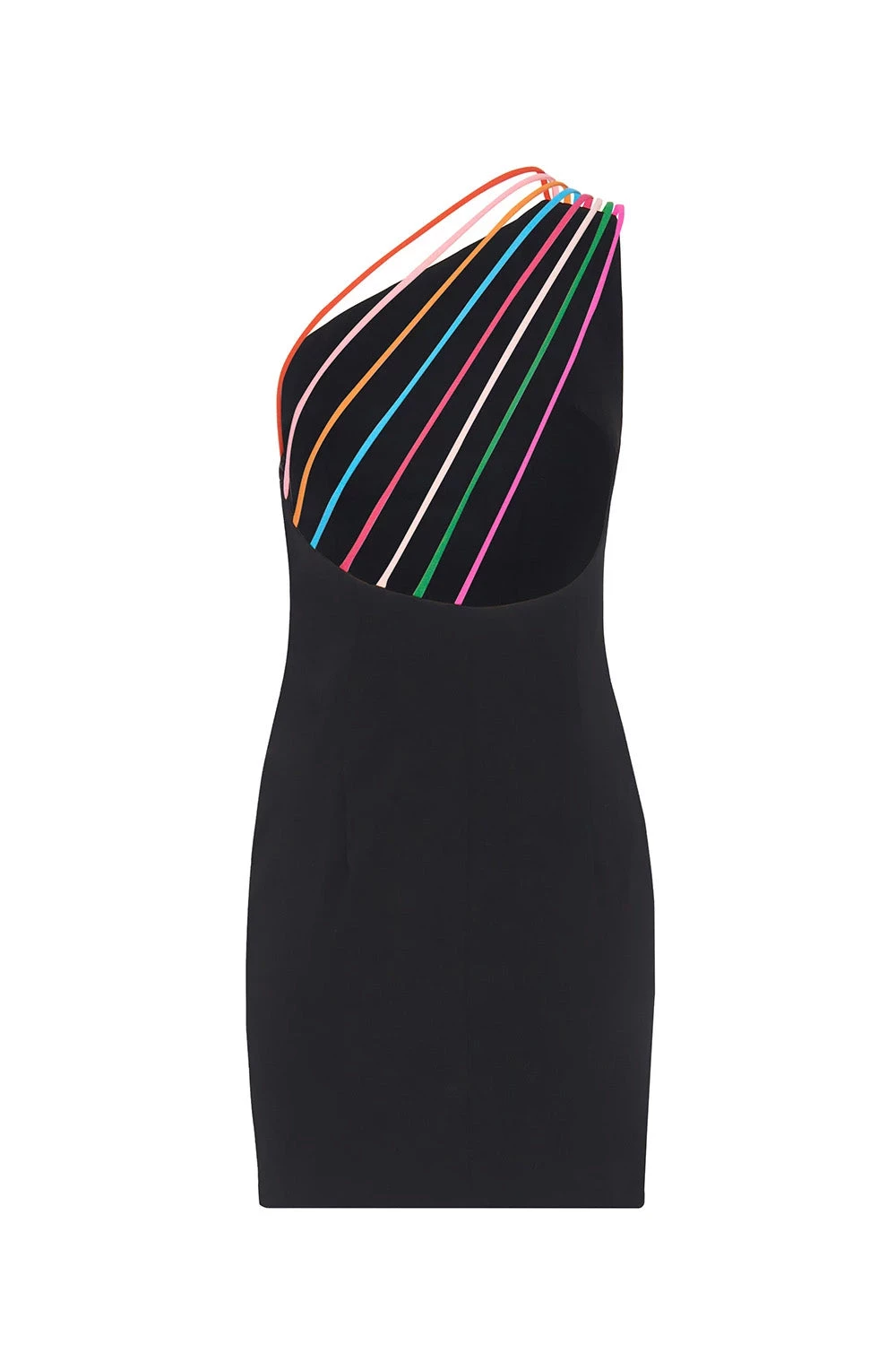 By Johnny Spectrum Slice Asymmetric Mini Dress 10 By Johnny Spectrum Slice Asymmetric Mini Dress