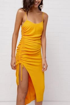 By Johnny Calypso Slice Slip Dress