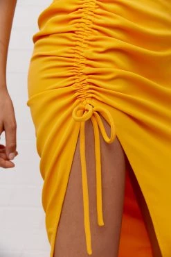 By Johnny Calypso Slice Slip Dress