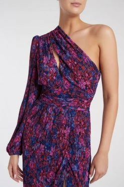 Rebecca Vallance Cherry Bomb One Sleeve Midi