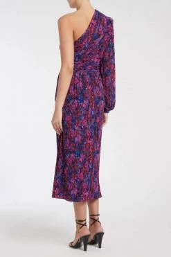 Rebecca Vallance Cherry Bomb One Sleeve Midi