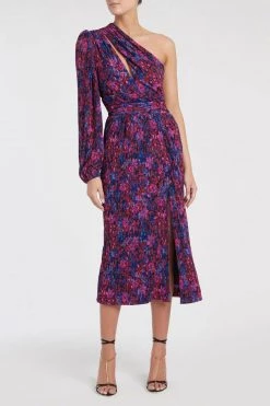 Rebecca Vallance Cherry Bomb One Sleeve Midi