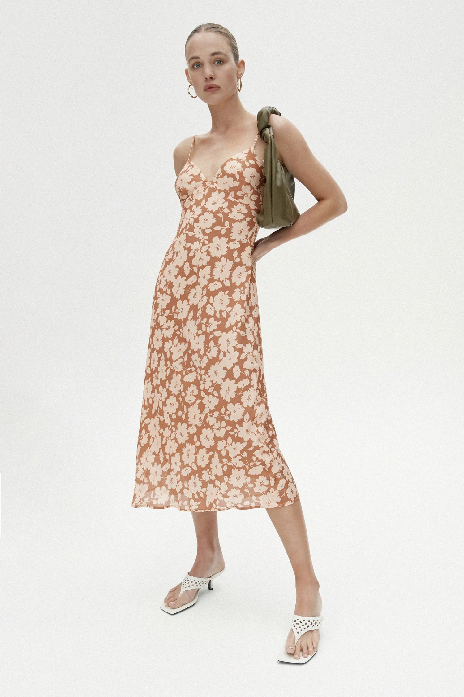 New Arrivals Ownley Dina Dress Mocha Floral 4 New Arrivals Ownley Dina Dress Mocha Floral