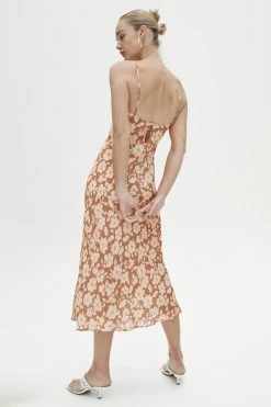 New Arrivals Ownley Dina Dress Mocha Floral 8 New Arrivals Ownley Dina Dress Mocha Floral