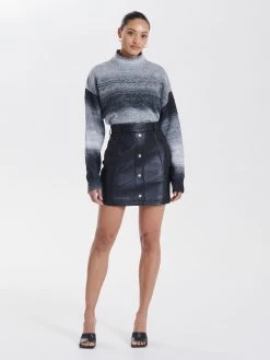 New Arrivals Ena Pelly Blair Leather Mini Skirt 10 New Arrivals Ena Pelly Blair Leather Mini Skirt