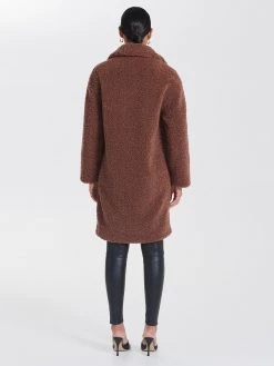 Ena Pelly Longline Teddy Jacket