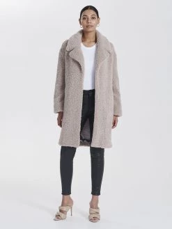 Ena Pelly Longline Teddy Jacket