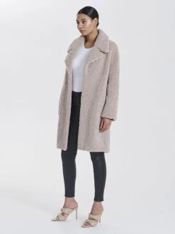 Ena Pelly Longline Teddy Jacket