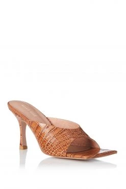 Alias Mae Flynn Heels Tan Croc