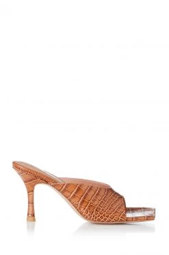 Alias Mae Flynn Heels Tan Croc