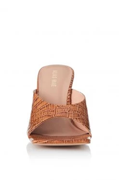 Alias Mae Flynn Heels Tan Croc
