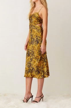 Bec And Bridge Turtle Rock Midi Dress