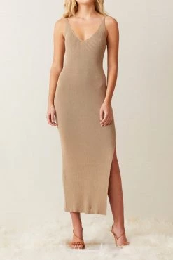 Bec And Bridge Sandy Midi Knit Dress