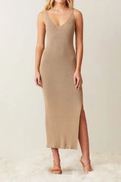Bec And Bridge Sandy Midi Knit Dress