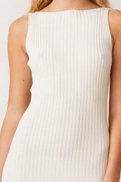 Bec And Bridge White Water Midi Dress