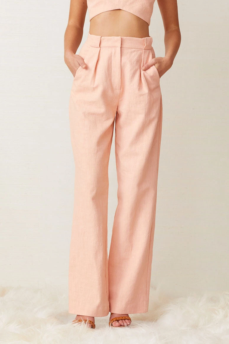 Bec And Bridge Coral Club Pant Peach 3 Bec And Bridge Coral Club Pant Peach