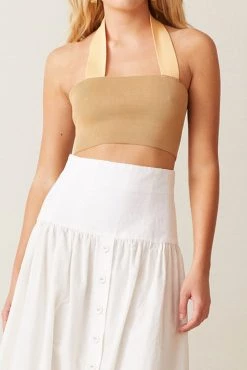 Bec And Bridge Sorbet Summer Halter Knit Top