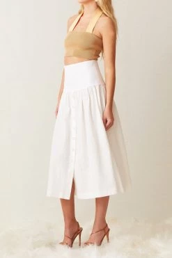 Bec And Bridge Puka Shell Midi Skirt 9 Bec And Bridge Puka Shell Midi Skirt