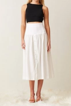 Bec And Bridge Puka Shell Midi Skirt 11 Bec And Bridge Puka Shell Midi Skirt