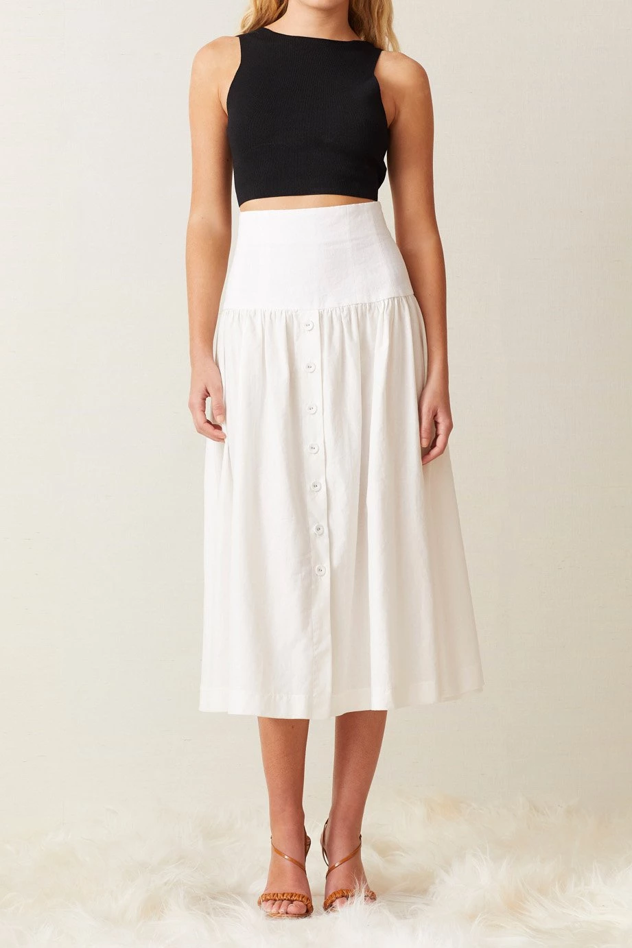 Bec And Bridge Puka Shell Midi Skirt 7 Bec And Bridge Puka Shell Midi Skirt