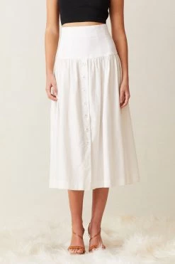 Bec And Bridge Puka Shell Midi Skirt