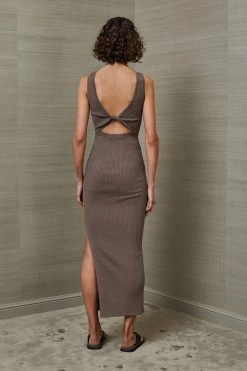 Bec And Bridge Riviera Midi Dress Silt 9 Bec And Bridge Riviera Midi Dress Silt