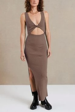 Bec And Bridge Riviera Midi Dress Silt