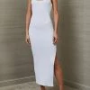 Bec And Bridge Riviera Split Midi Dress Ivory