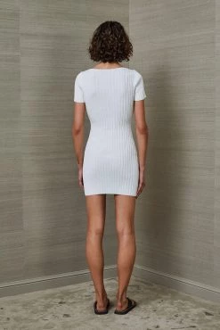 Bec And Bridge Deja Vu Mini Dress Ivory